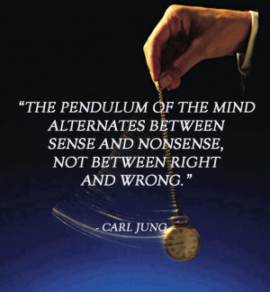 Carl Jung. The pendulum of the mind.