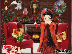 Merry Christmas Betty Boop