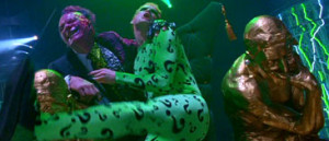 The Riddler ( Jim Carrey ):