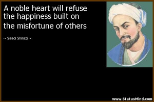 Saadi Shirazi Quotes