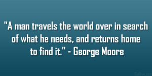 George Moore Quote