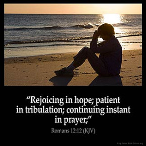 Inspirational Image for Romans 12:12