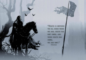 another world fear death death is beautiful death is nothing