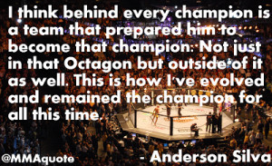 Football Champion Quotes Anderson silva quotations