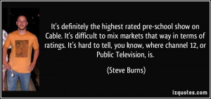 More Steve Burns Quotes