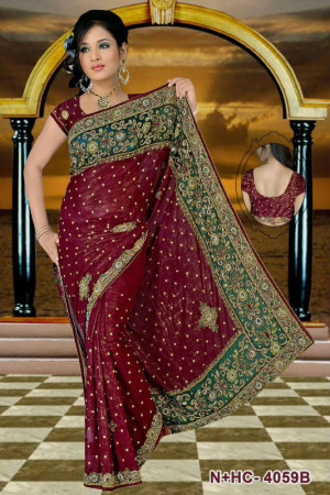 traditional indian sari