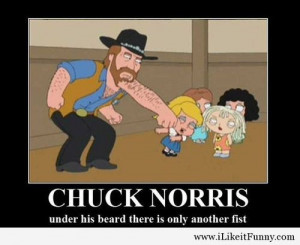 Funny new cartoon with Chuck Norris joke - Funny Picture