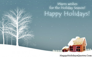 Happy Holiday Sayings Picture 2014