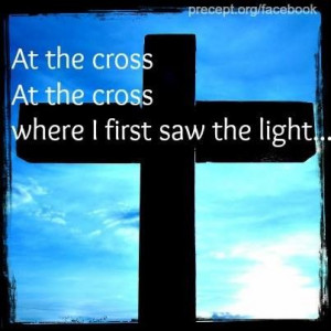 The cross!