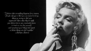 marilyn monroe quotes i believe everything happens for a reason Tons ...