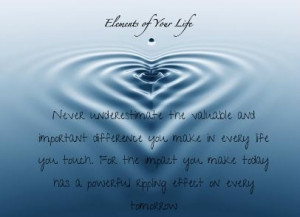 Elements of your life