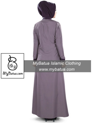 Women's Islamic Clothing, Front Open Abaya Jilbab, Ethnic Muslim ...
