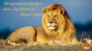 Inspirational Wallpaper Quote by Michael P. Watson