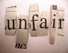 Dealing with unfairness in life can be tricky at the best of times ...