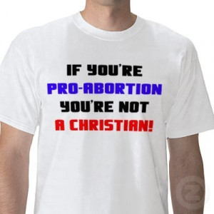 Funny abortion t-shirt - debate Photo