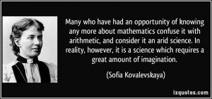 Math quote of the day