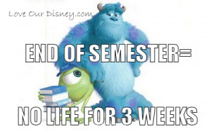 End of Semester