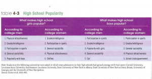 High School Popularity