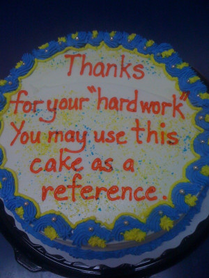 co-worker's going away cake ( i.imgur.com )