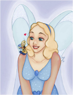 Blue Fairy & Jiminy Cricket - PinocchioDisney Magic, Disney Pinocchio ...