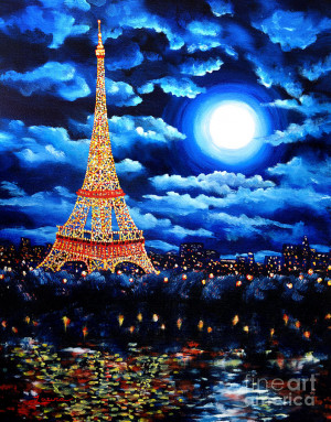 Midnight In Paris Painting