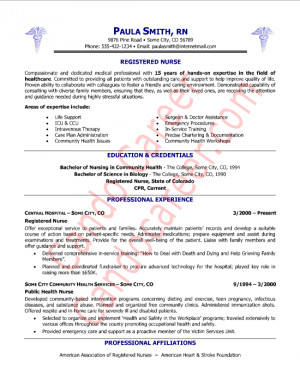 Registered Nurse Cover Letter Template