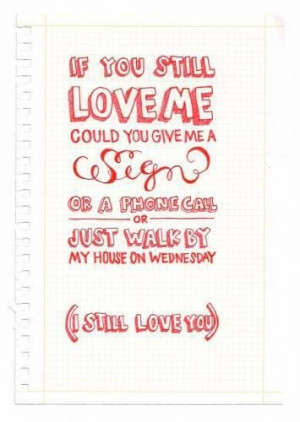 You still love me quotes