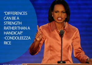 Condoleezza Rice was the first African-American woman to serve as U.S ...