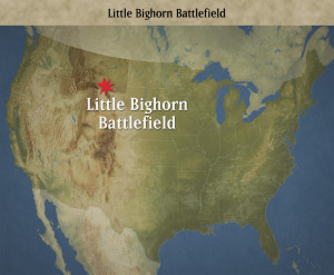 Little Bighorn Battle Map