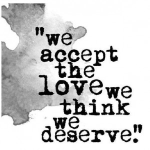 Perks Of Being A Wallflower Quotes We Accept The Love We Think We ...