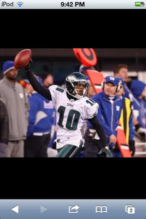 Desean Jackson Quote: I may be small but I have a big heart.