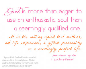 Written with the mom and mentor in mind, Impact My Life provides a ...