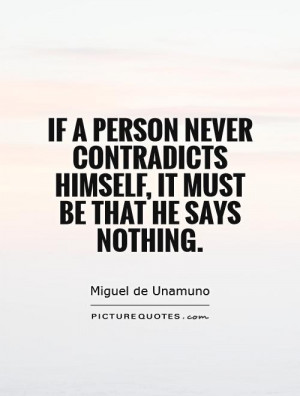Contradicts Quotes