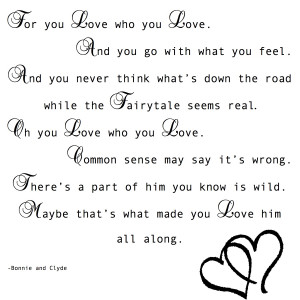 Bonnie And Clyde Quotes Love