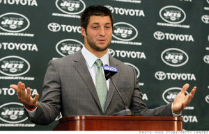 Is Mark Sanchez Sexier Than Tim Tebow? Fan's View