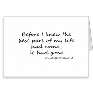 Best Part of Life quote Card
