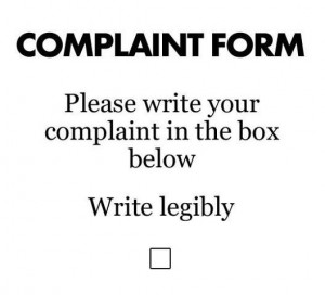 Complaints Department