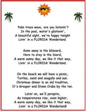 Christmas Song...Florida Style!