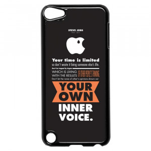 Steve Jobs Life Quotes iPod Touch 5 Case