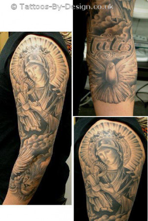 Tattoo Of Father Son Holy Spirit picture