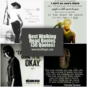 Best Walking Dead Quotes (30 Quotes)