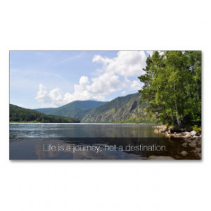 Summer Lake Inspirational Business Name Card Business Cards