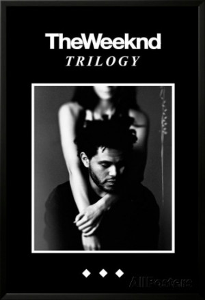 The Weeknd Trilogy Lamina Framed Poster