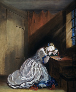 Clarissa Harlowe in the Prison Room of the Sheriff’s Office [c. 1833 ...