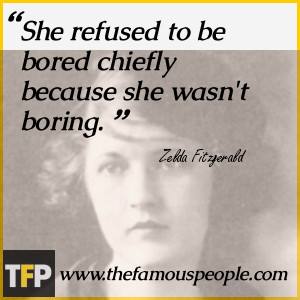 Zelda Fitzgerald was born in Montgomery, Alabama, the youngest of six ...