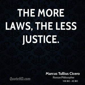 Marcus Tullius Cicero Legal Quotes