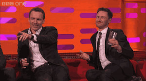 Quote of the Day: James McAvoy Thinks Michael Fassbender Should Be His ...