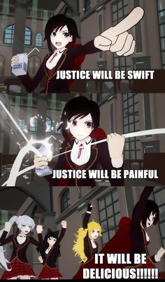 RWBY vs. JNPR food fight! That was the best darn thing I've seen all ...