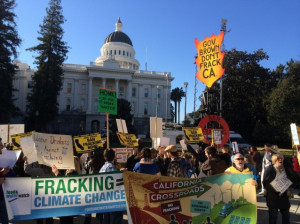 Toxic Chemicals Fracking Californians protest fracking