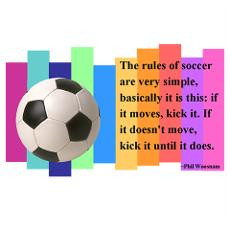 Soccer Quote Poster